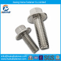 DIN6921 Blue Zinc Plated Hex Flange Bolt without serration